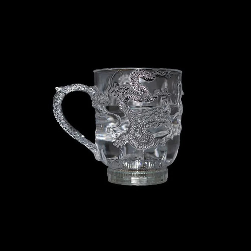 LED Flash Magic Color Changing Dragon Cup Water Activated Light-Up Beer Coffee Milk Tea Wine Whisky Bar Mug Travel Gift | 1