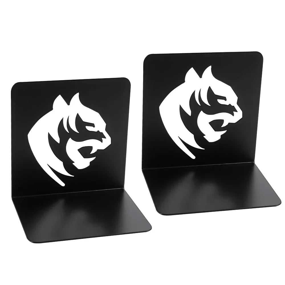 Creative Metal Bookends Retro Personality Animal Support Holder for Home Desk Storage Books Organizer Tools Office Supplies 2025 | Color:B108