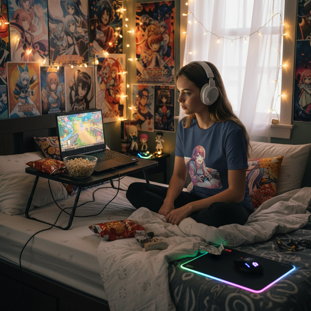 Bedroom Gaming Lifestyle