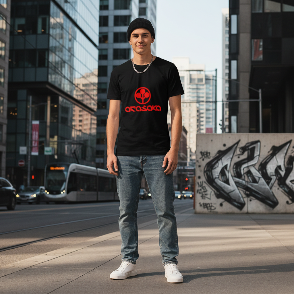 Modern streetwear lifestyle photo